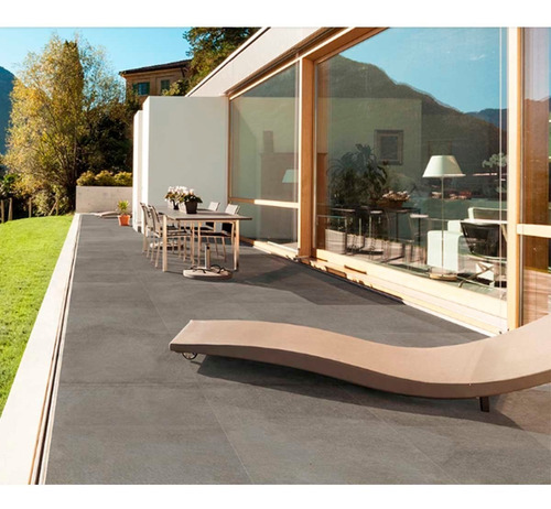 Imagen 2 de 6 de Porcellanato 59x59 Granito Grey Out Rect Antides Cerro Negro
