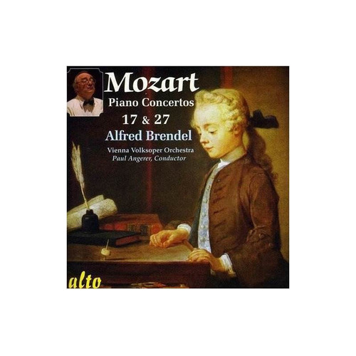 Mozart/brendel/vienna Volksoper Orch/angerer Piano Concertos