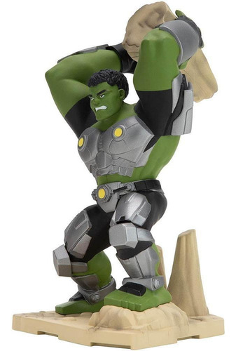 Boneco Hulk Estátua Colecionável 15cm - Marvel