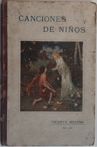 Antiguo Libro Canciones De Niños Ro 180