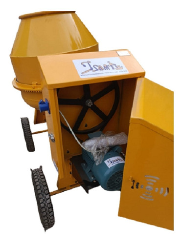 Betonera Trompo Concretero 350 Lts Profesional Con 4 Ruedas