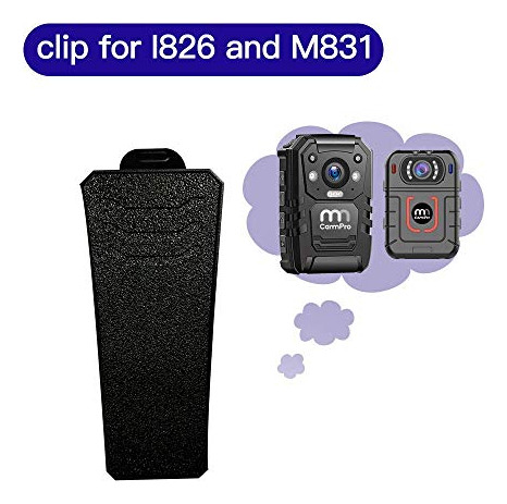 Montaje De Clip Para Cámara Corporal I826 Y M831-2-pack