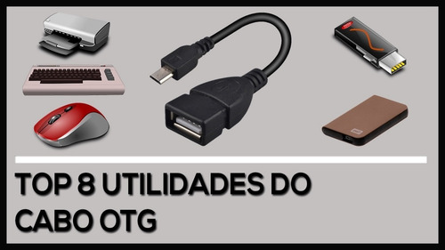 Kit Para Passar Musica Do Celular Para O Pendrive Cabo Otgv8