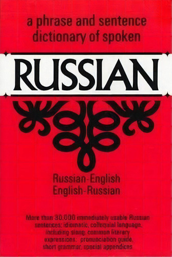 Dictionary Of Spoken Russian, De U. S. War Dept. Editorial Dover Publications Inc., Tapa Blanda En Inglés