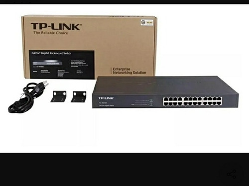 Imagen 2 de 2 de Switch Tl-1024 Puertos 24 Rj-45 Tplink 10/100/1000 Tl-sg1024