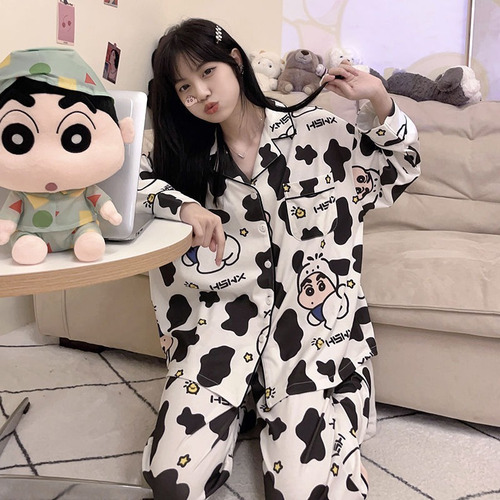 Pijama Crayon Shin Chan Estilo Insertado, Algodón Puro, Boni