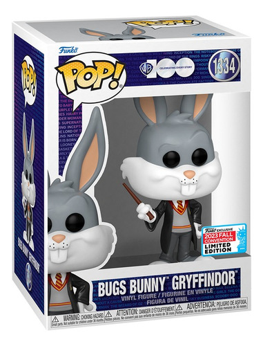 Funko Pop! Looney Tunes Bugs Bunny Gryffindor 1334 Fall Conv