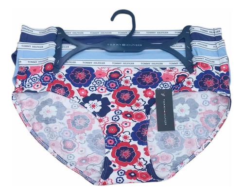 Set De 3 Calzones Bikini Tommy Hilfiger Originales Talla L/g