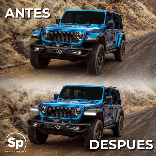 Kit Cantoneras Slim Jeep Wrangler Jl 2019-2024 Genericas