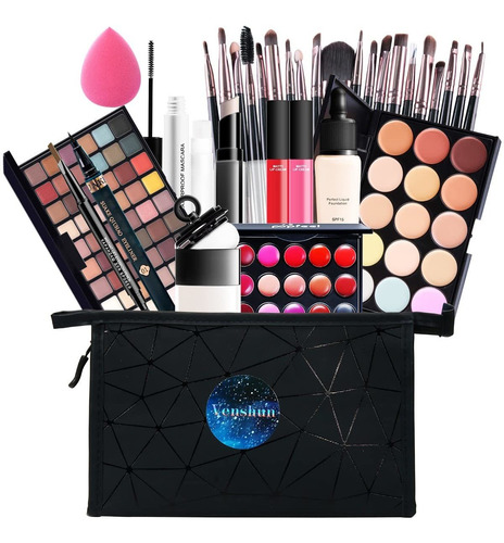 Kit De Maquillaje Todo En Uno, Kit Completo, Esencial Multiu