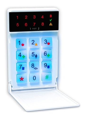 Teclado Led Para Panel Alarma Casa Garnet G-led732