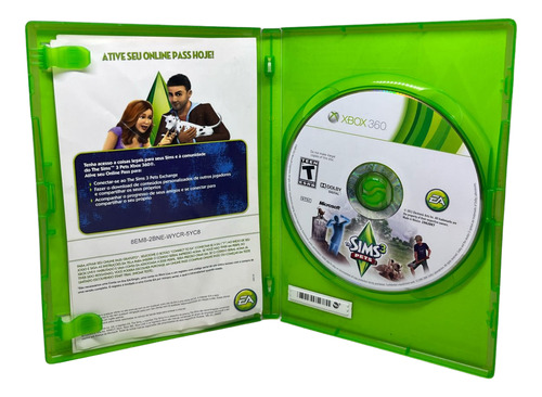 Jogo Xbox 360 The Sims 3 Pets Ea Midia Física Kinect