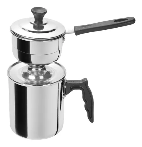 comprar Cuscuzeiro Individual Mini Tetinha Alumínio Polido N°10 Cor Cinza