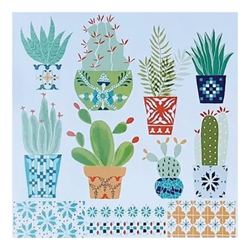 Imagen 5 de 7 de Decoupage Laminas Set Norteñas X 6 Laura Craft