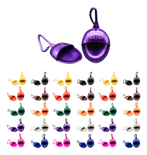 30 Cuia Dichavador Chaveiro Silicone Tpu Holder Suporte