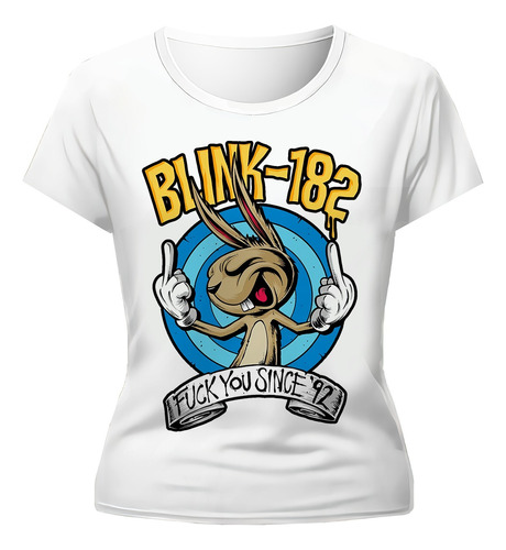 Remera Blink 182 Banda Diseños! Dama
