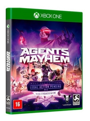 Agents Of Mayhem - Midia Fisica Original Lacrado - Xbox One