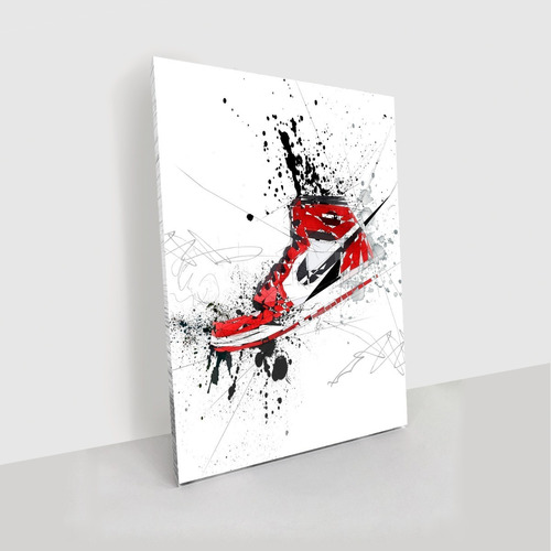 Cuadro Decorativo Nike Tenis X 35 Envío