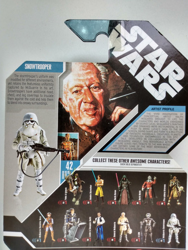 Figura Star Wars Mcquarrie Concept Snowtrooper Y Coin Hasbro