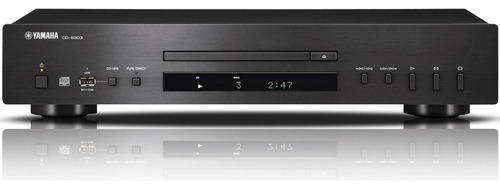 Reproductor De Un Solo Cd Yamaha Cd-s303, Negro