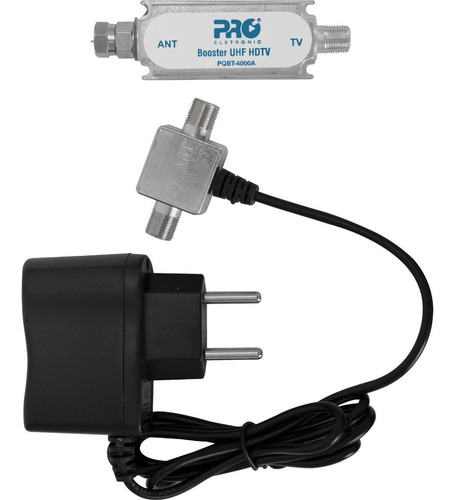 Booster Antena Tv Digital Hdtv 40db Proeletronic Buster