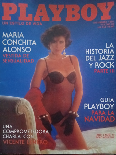 María Conchita Alonso En Playboy Diciembre 1991