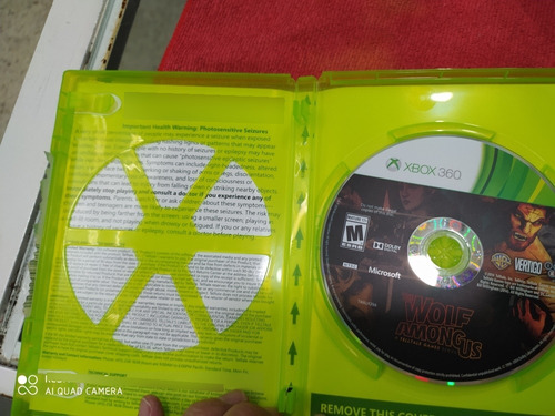 Wolf Amongus Xbox 360 Físico Orginal (Usado)
