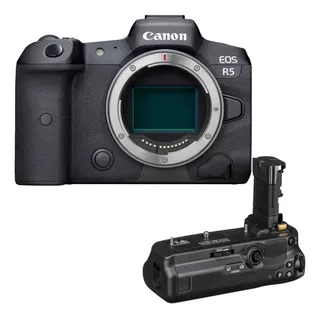 Câmera Canon Corpo Eos R5 8k 45mp + Grip Bgr10 Original