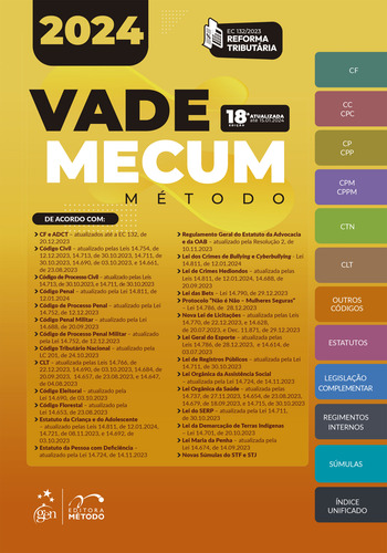 Livro Vade Mecum Método 2024