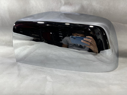 Par De Capa Do Retrovisor Da S10 2014 2016 2018 2021 Cromada
