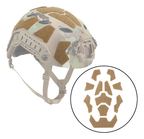 Pegatinas Para Casco, 11 Unidades/juego, Parches Marrón