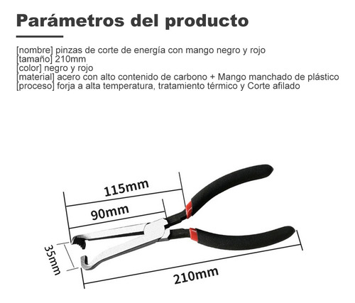 Alicates Para Desconectar Conectores Eléctricos Automotrices