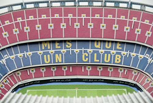 Maqueta Estadio 3d Para Armar! Cancha Barcelona !!camp Nou !