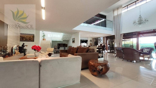 Imagem 14 de 30 de Casa Com 4 Dormitórios À Venda, 692 M² Por R$ 6.500.000,00 - Condomínio Alphaville Fortaleza Residencial - Eusébio/ce - Ca1033