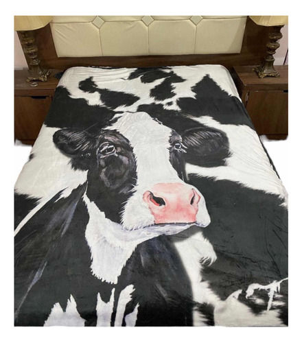 Cobija Estilo (frazada) Vaca Súper Suave Y Calientita