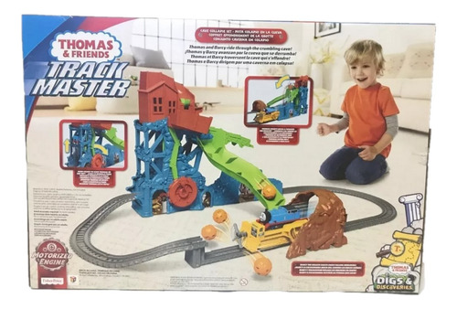 Tren Thomas & Friends Pista Colapso En La Cueva Track Master (Usado)