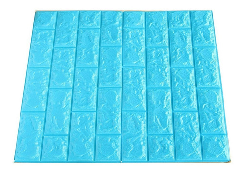 Imagen 1 de 7 de Placa Revestimiento Pared Autoadhesiva Ladrillo 70x77cm Ax ®