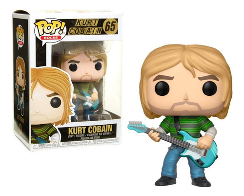 Funko Pop Music Rocks Exclusivo Fye Kurt Cobain