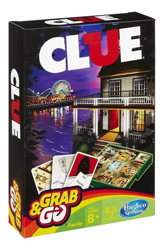 Juego De Mesa Clue Edición De Viaje