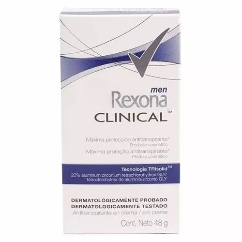 Desodorante Rexona Clinical Antitraspirante em Creme C/48g em