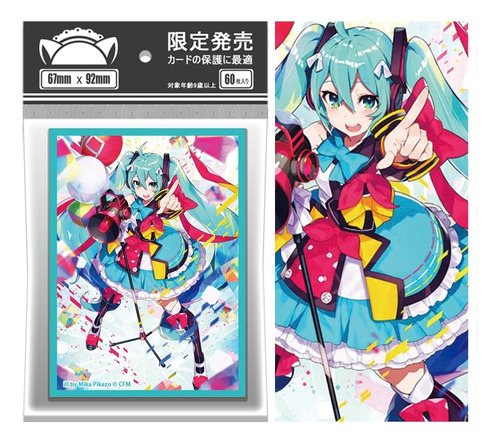 Micas Juego De Mesa O Tcg Hatsune Miku 60uds 67x92 Estandar