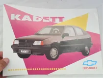 Comprar Folleto Chevrolet Kadett Antiguo No Es Manual Auto Clasico