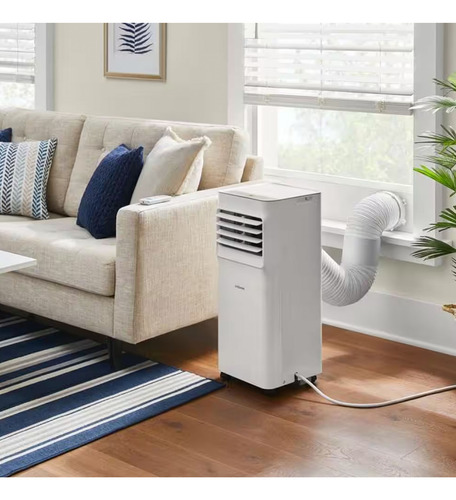 Aire Acondicionado Portatil Vissani 5000 Btu Deshumificador Color Blanco