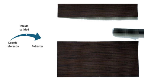Cortinas Roller Duo Zebra Dia Y Noche 140 X 200 Cm Chocolate