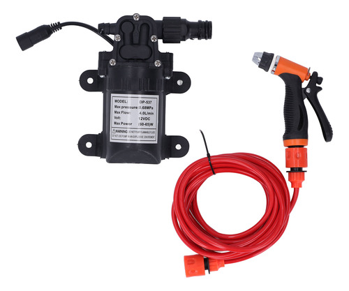 Lavadora De Alta Presión, 12 V, Portátil, 160 Psi, Kit De Bo