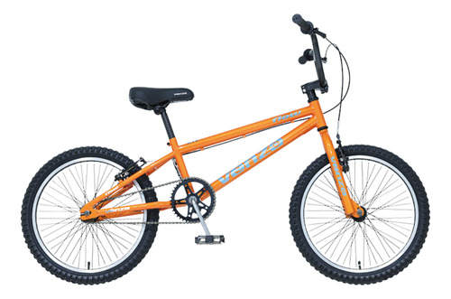 Bicicleta Bmx Freestyle Venzo Flow Rodado 20 Niño. Naranja 20 "