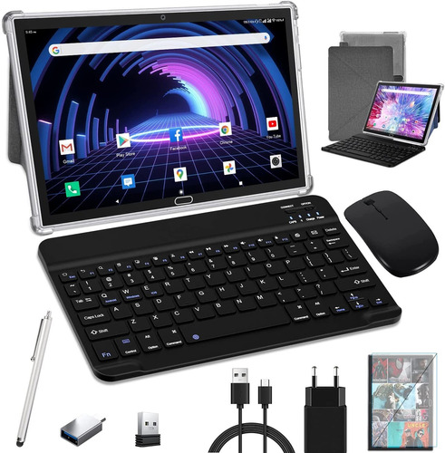 Tablet 10 Pulgadas Android 11 Octacore P Esador Dual Si...