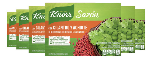 Knorr Sazn Sabroso Condimento Para Salsa, Carne, Aves De Cor