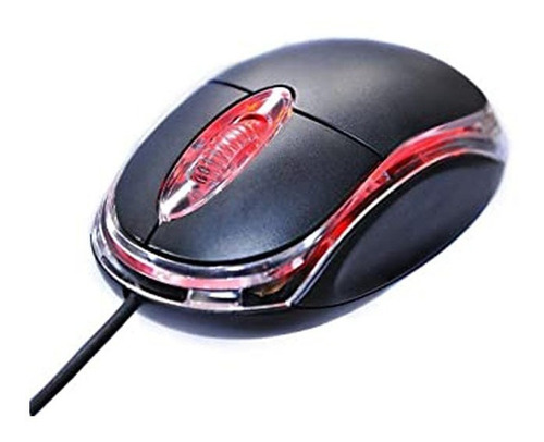 Mouse Optico Retroiluminado Tj-50 / Tecnofactory