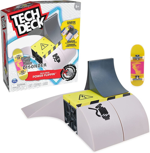 Finger Skate + Rampa Park Tech Deck Original